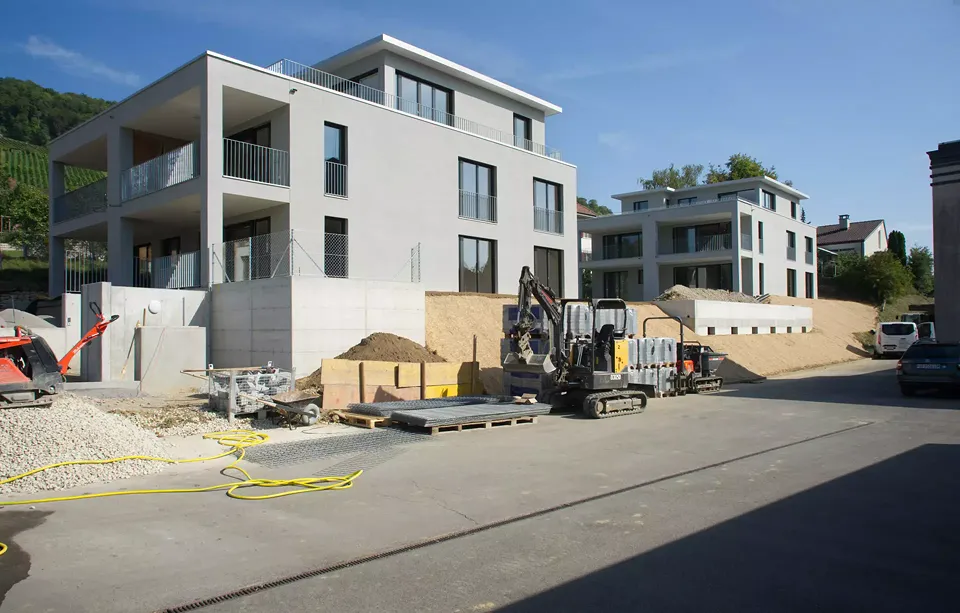 Ansicht vom Schulhausplatz