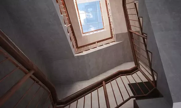 Treppenaufgang