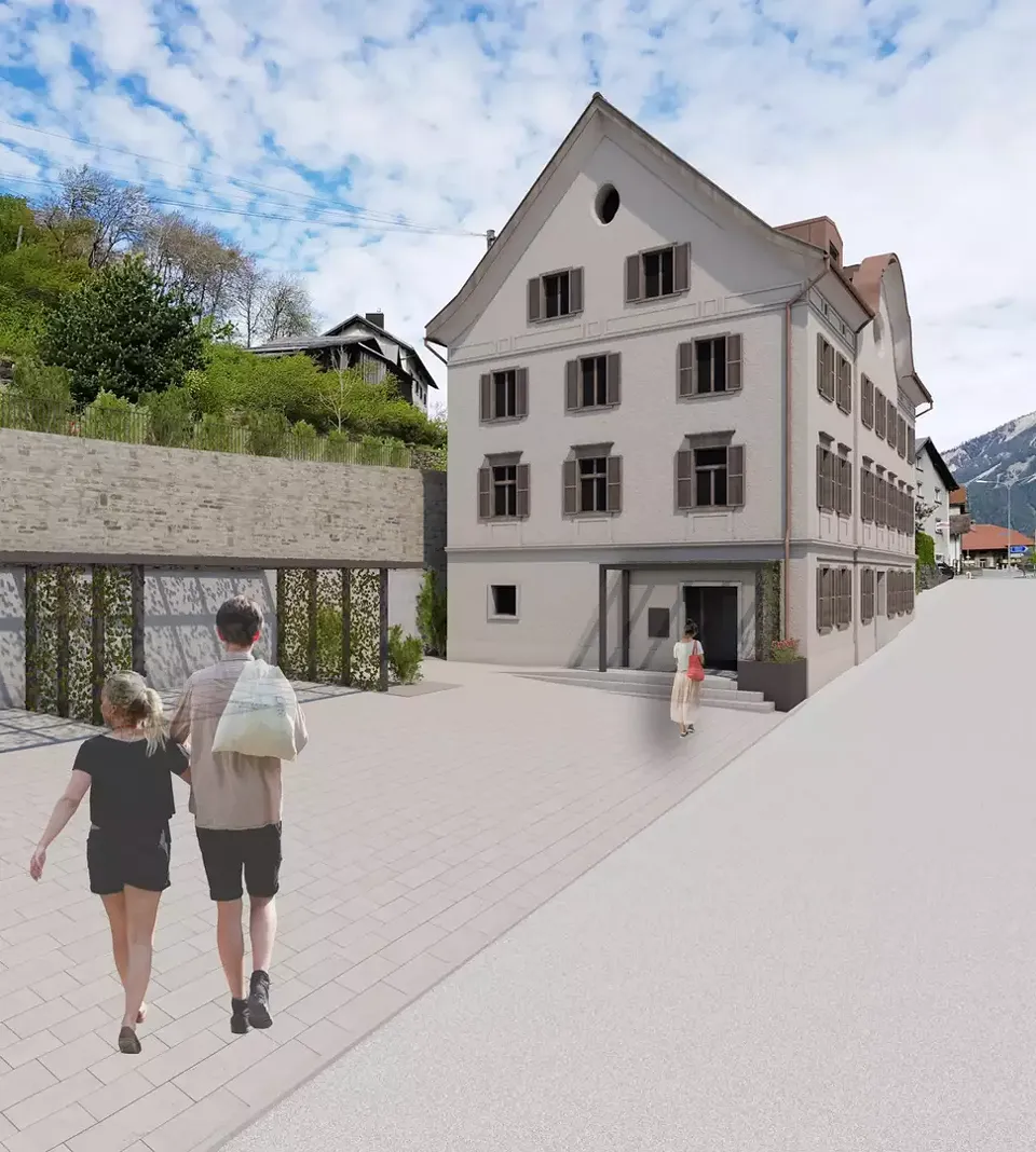 Aussenansicht Eingang