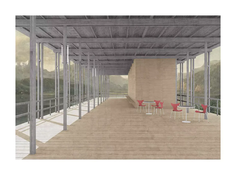 Struktur Winterpavillon