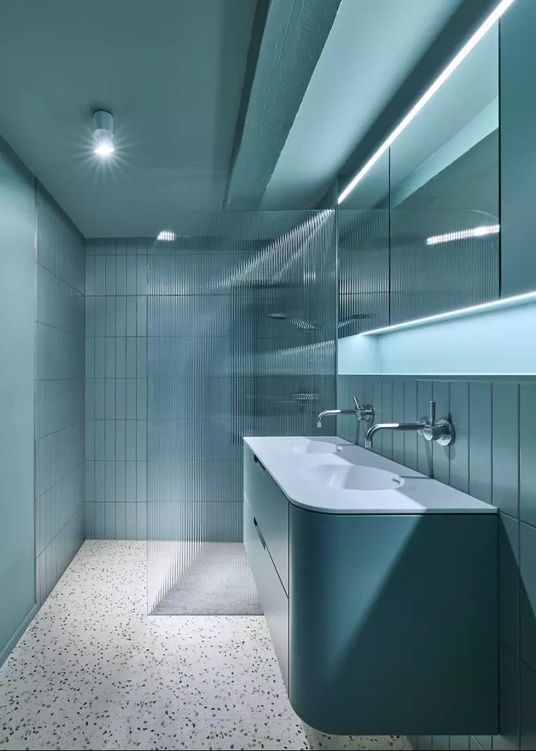 Salle de bain mansardée