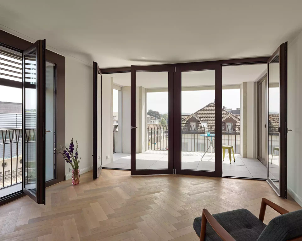 Wohnzimmer mit Loggia