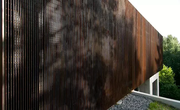 Stahlfassade
