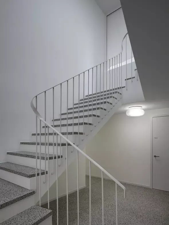 Internes Treppenhaus Bild: Roger Frei, Zürich