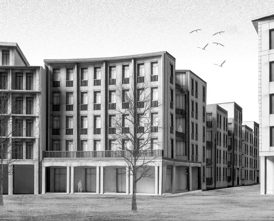 Aussenansicht Platz