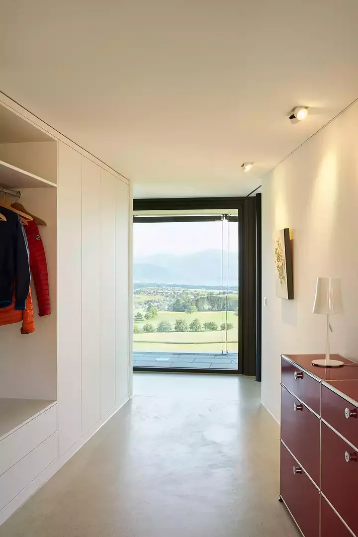 Entrée mit Ausblick