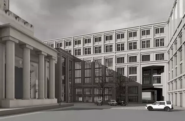 Strassenfassade