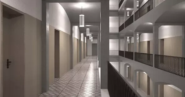 Erschliessung Hotelzimmer