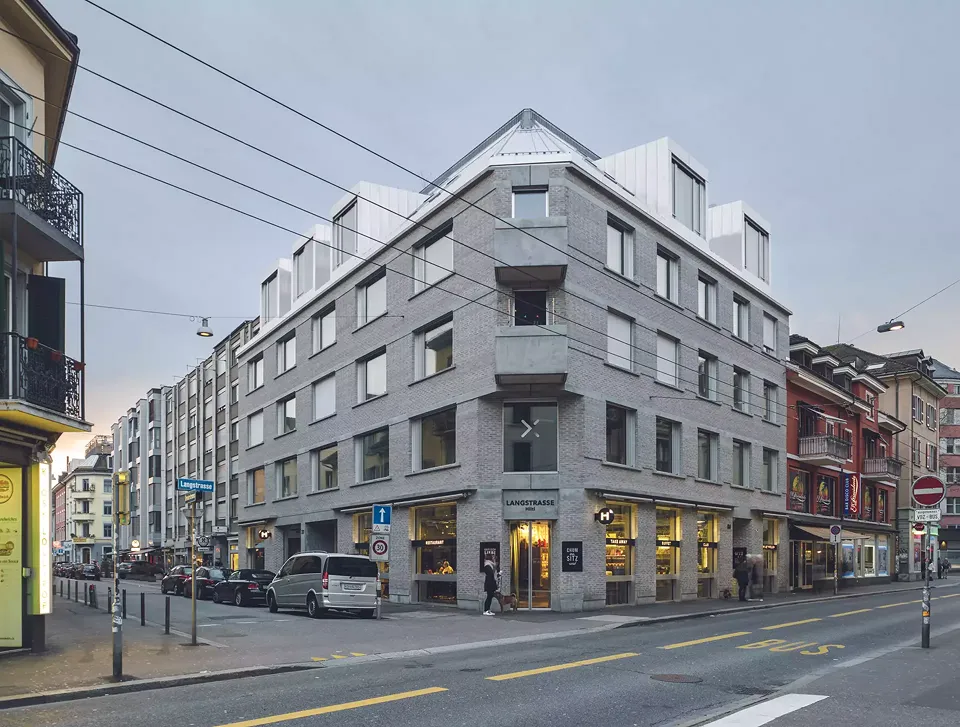 Haupteingang Hiltl Langstrasse