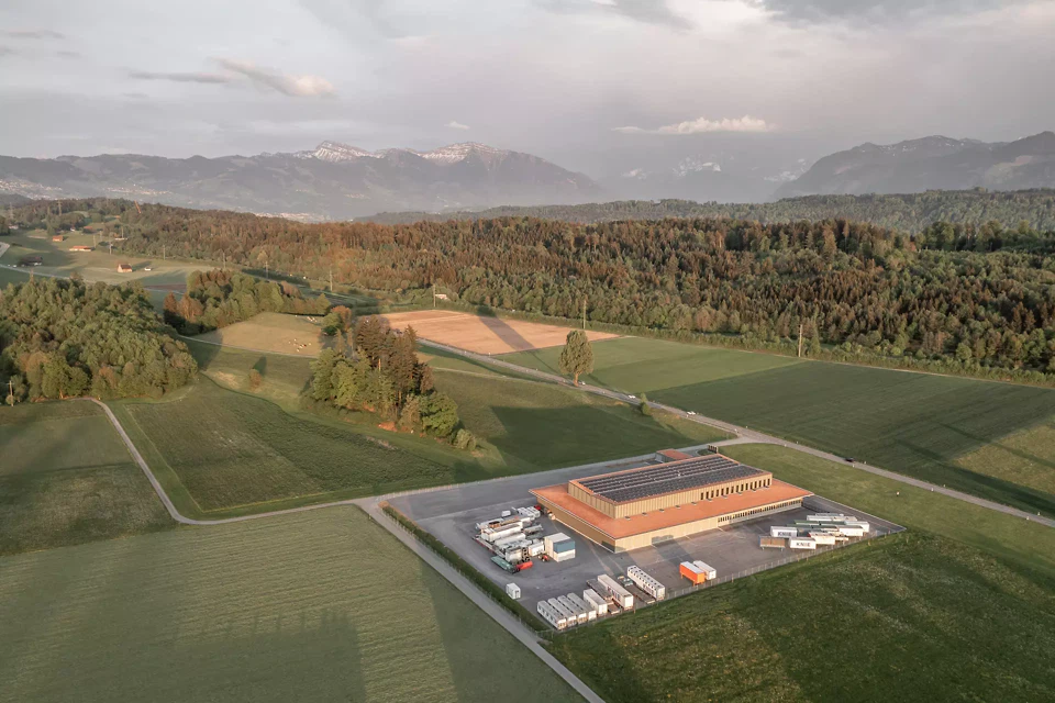 Haus in der Landschaft