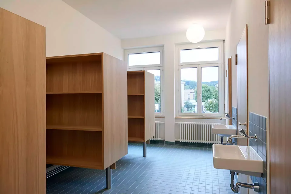 Garderobe im Bestand