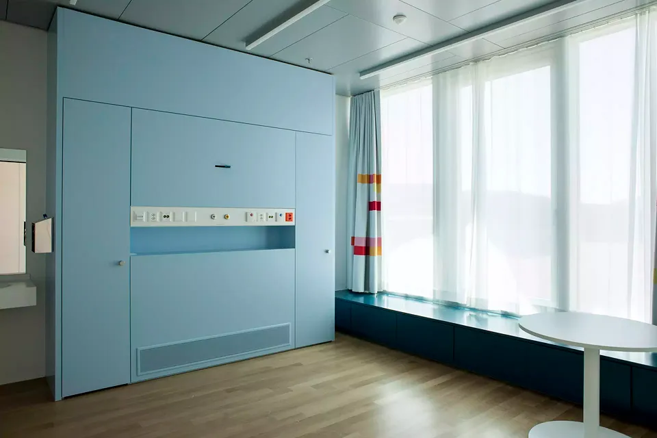 Untersuchungszimmer Gebärabteilung