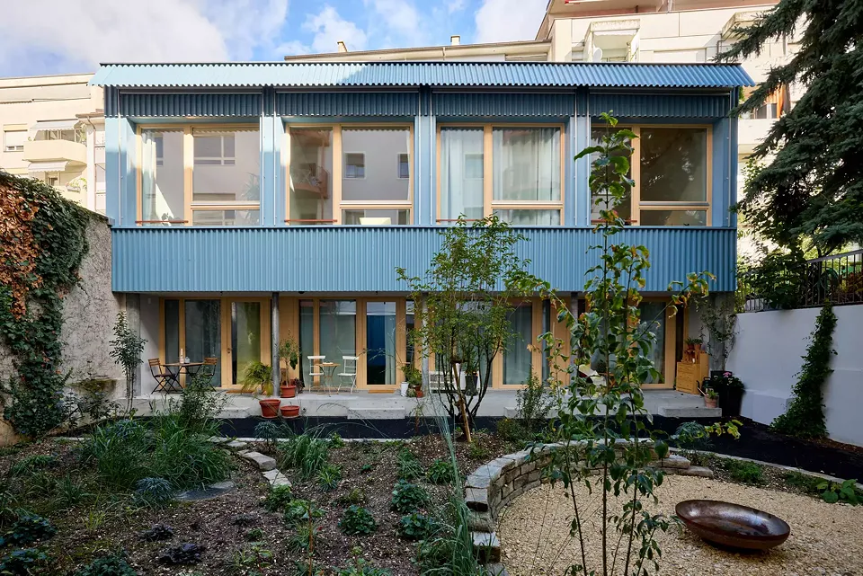 Fassade Hinterhaus