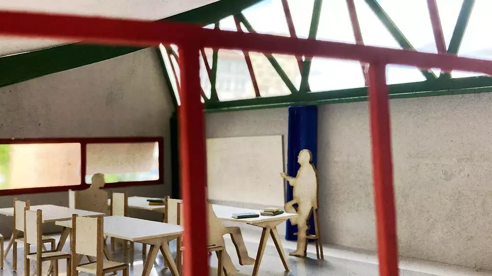 Haute école, salle de classe