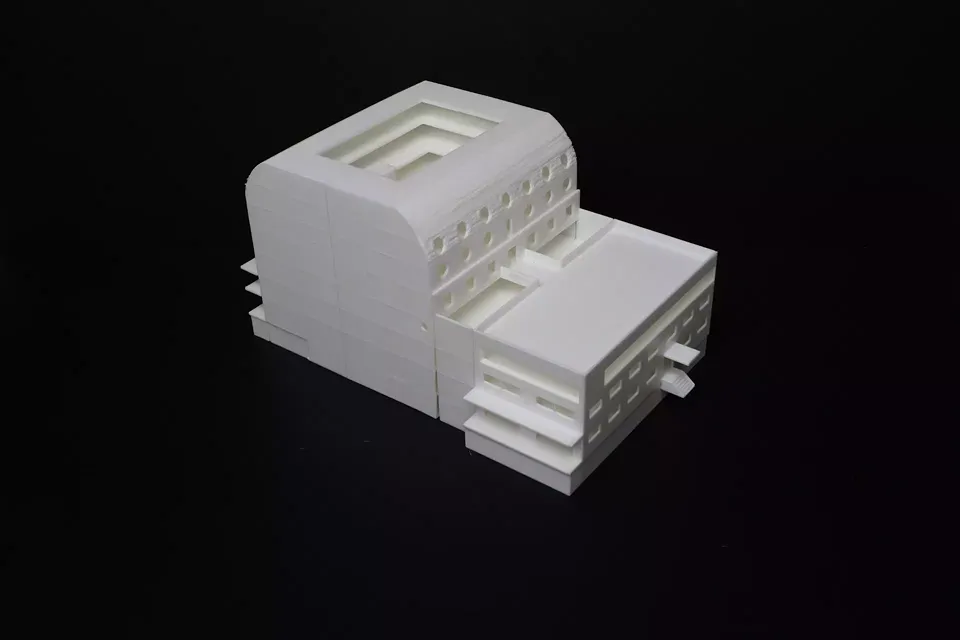 Käselager Modell 1:200