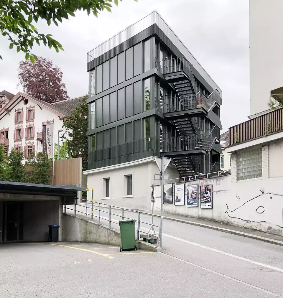 Ansicht Wesemlinrain/Zürichstrasse