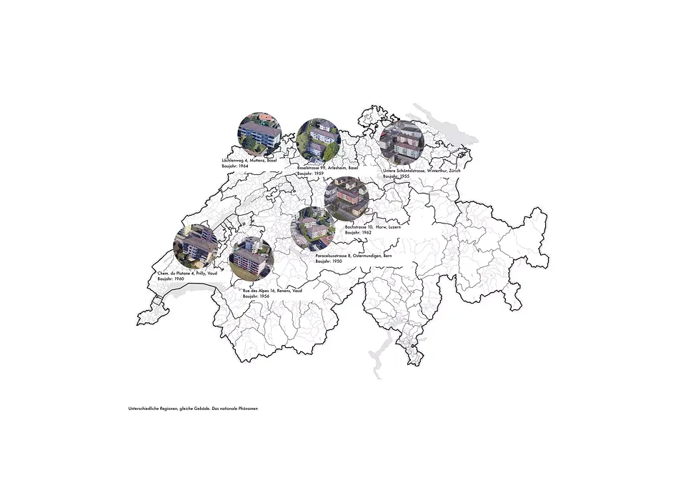 Schweiz um 1950