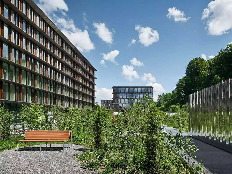 Der Neubau im Kontext des Campus
