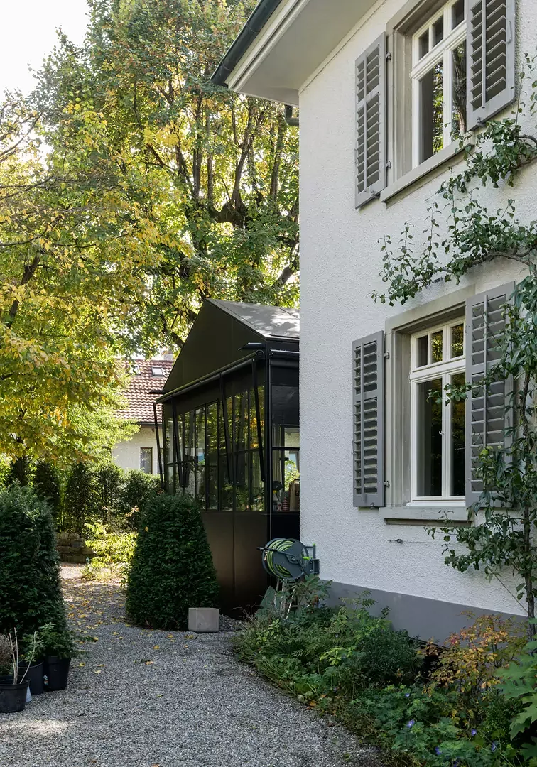 Altbau mit Anbau