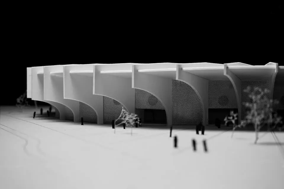Maquette entrée principale