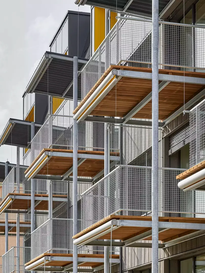 Fassade Balkone
