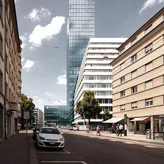 Bâtiment résidentiel et commercial Rosentalstrasse, Bâle