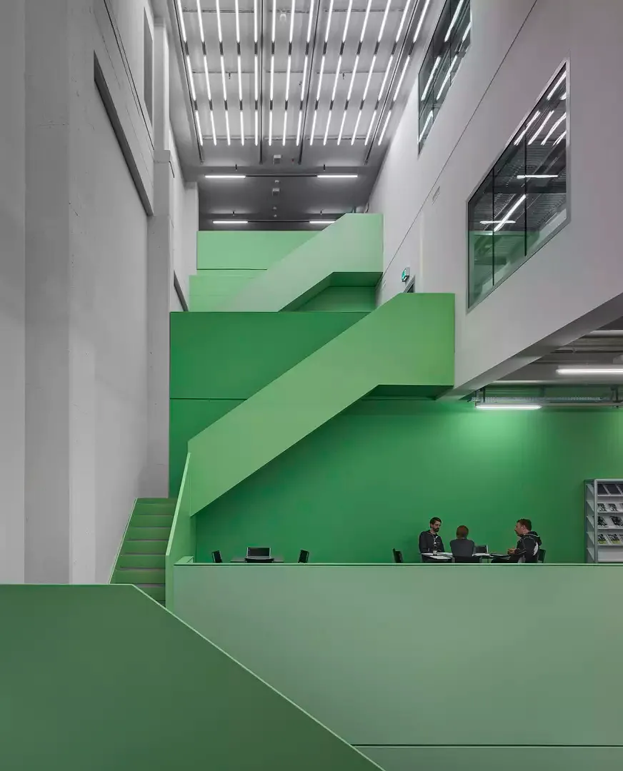 Petit cascade, établis pour étudiants