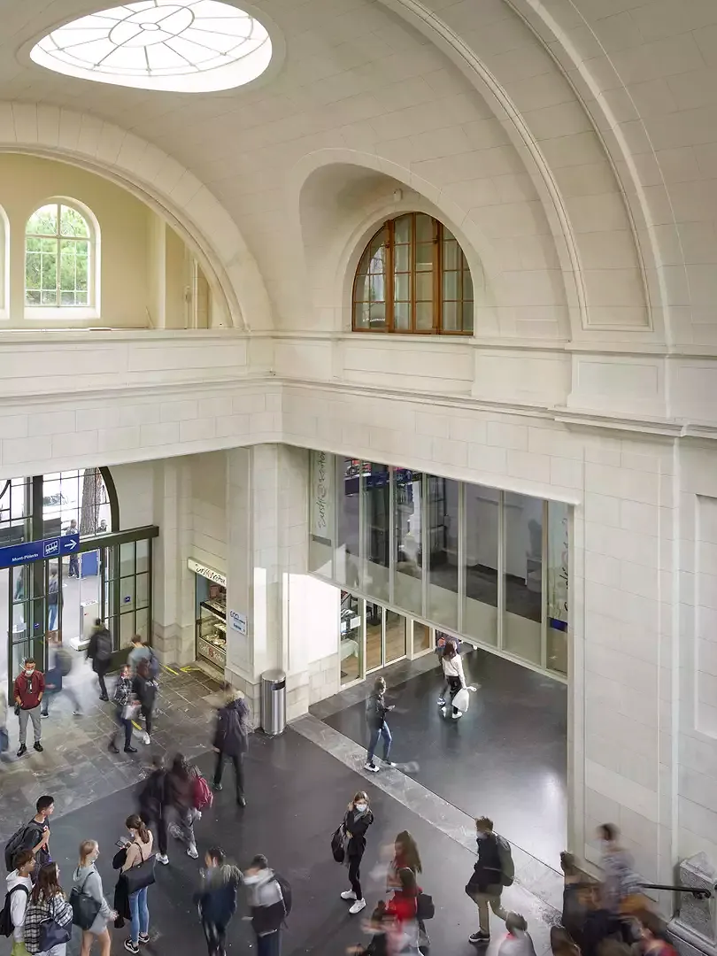 Vue intérieure du hall