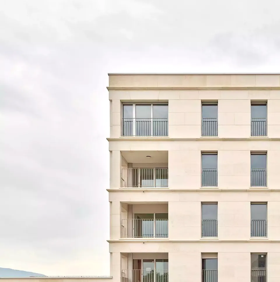 Ausschnitt der Fassade