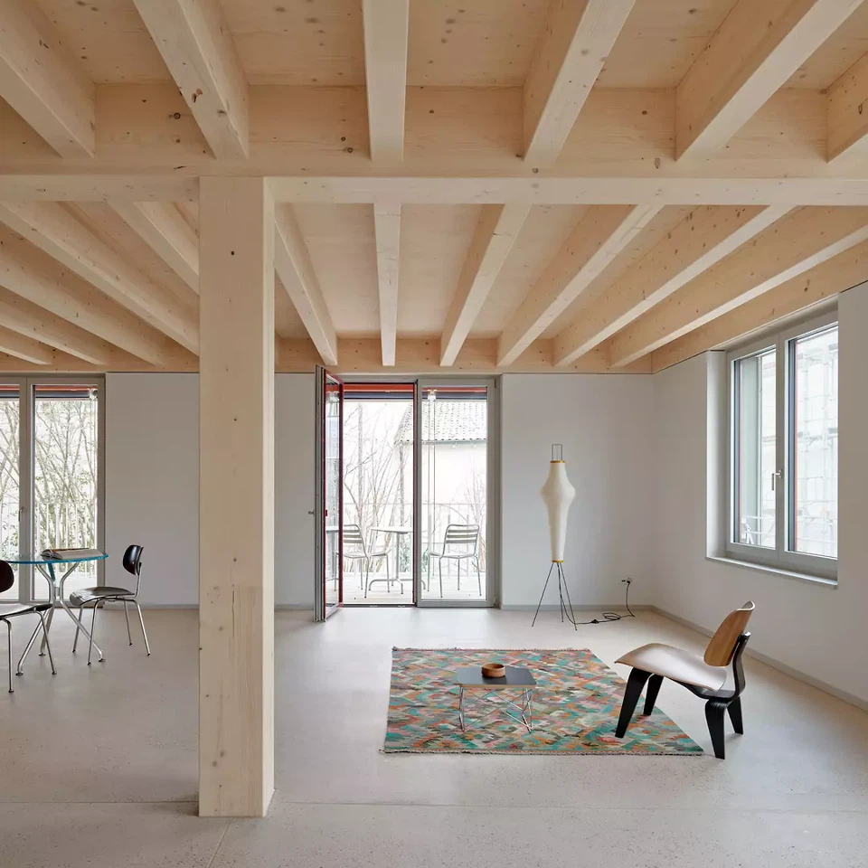 Pièce à vivre exposée au sud