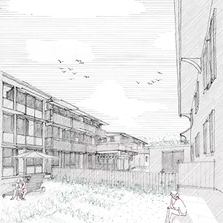 Densification dans la cité-jardin