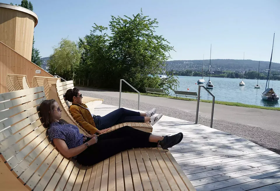 Erholung mit Aussicht im ErlebnisGarten