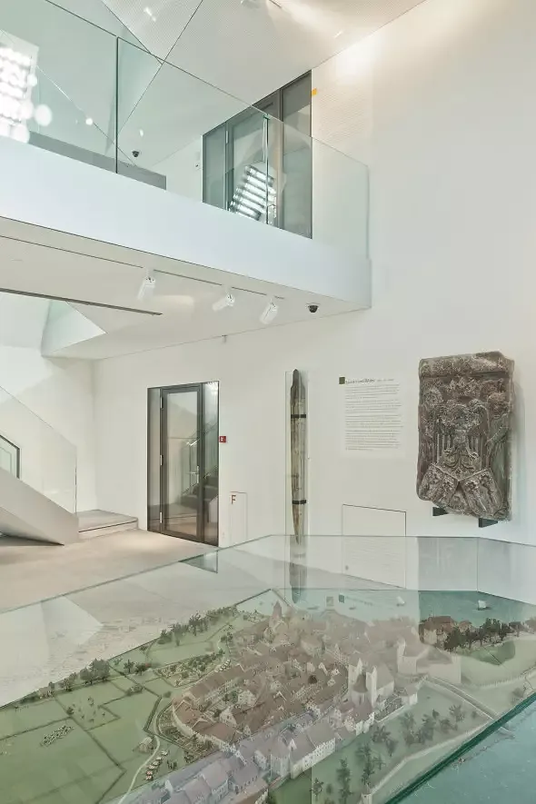 Eingangshalle Stadtmodell