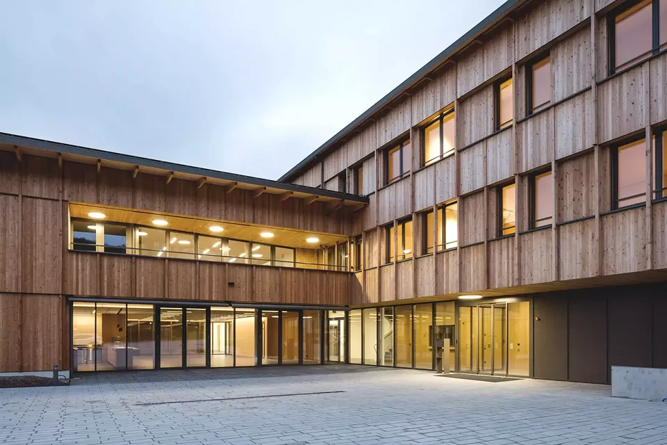 Die Holzfassade