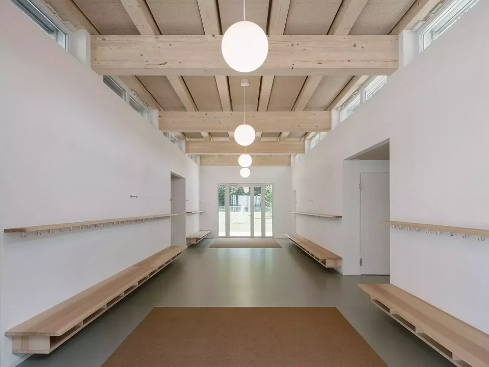 Garderobe- und Erschliessungsbereich
