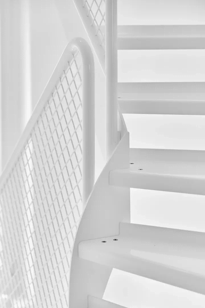 Stahltreppe Detail