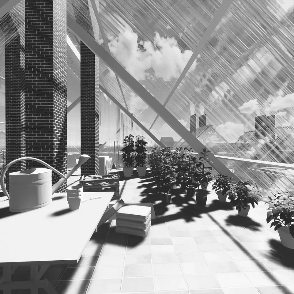 Rendering Dachgarten