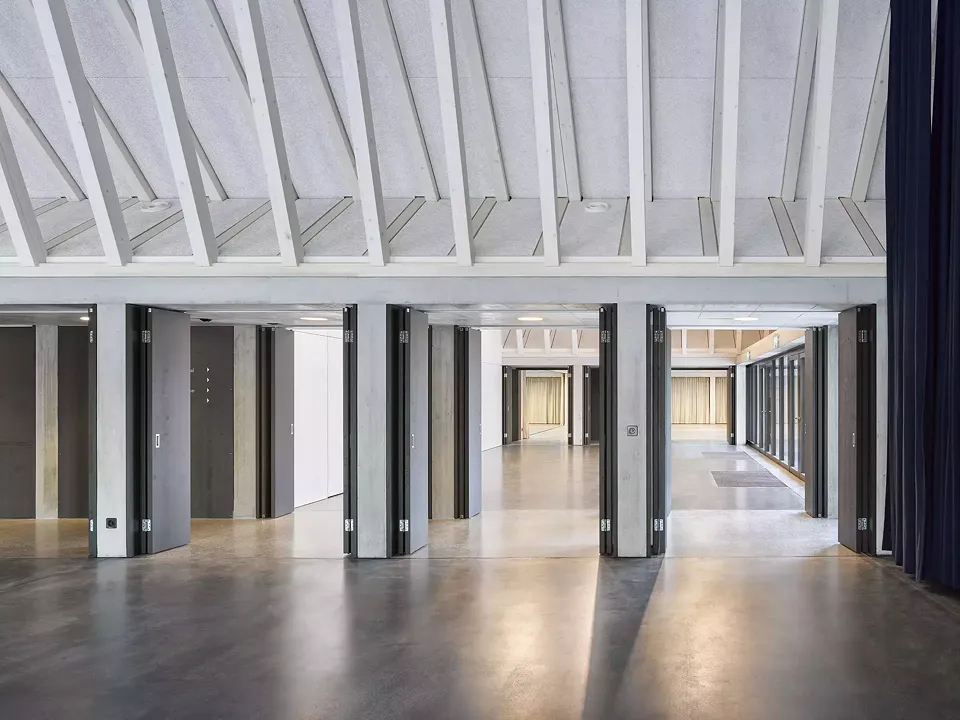 EEnchaînement des espaces intérieurs