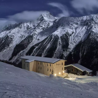 Temporäres Hotel Lauchernalp