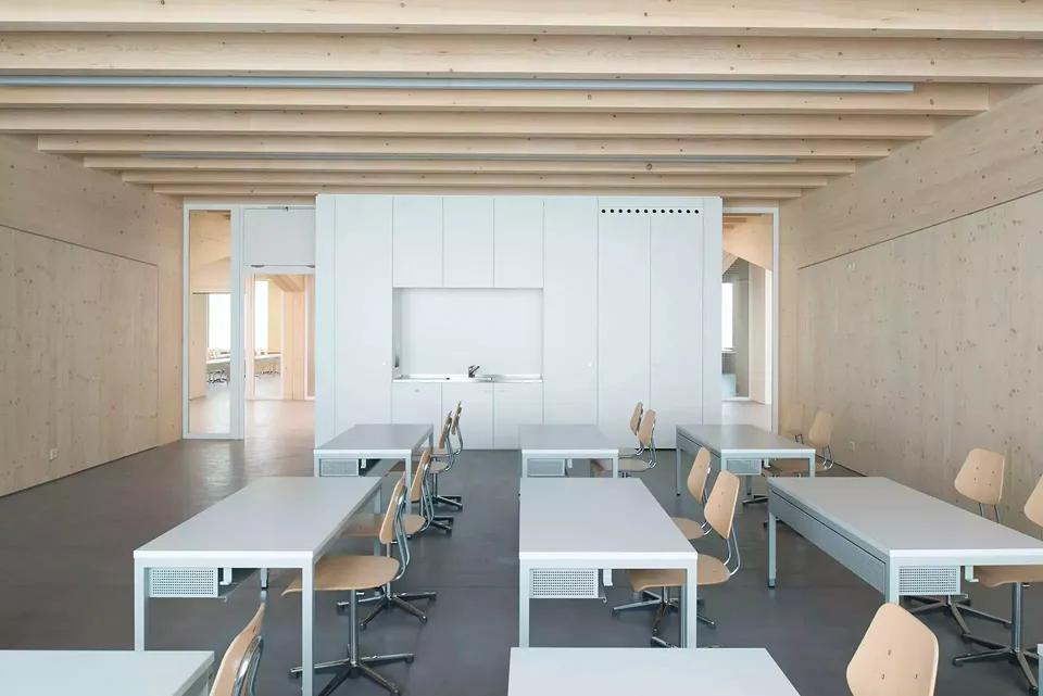 Salle de classe vue 4