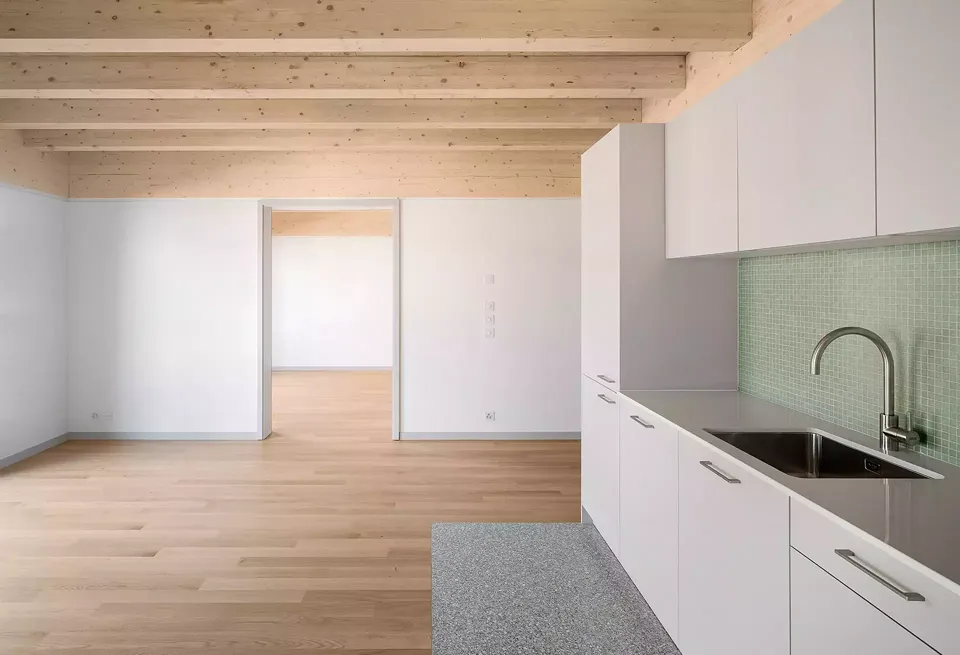 Vue de la cuisine