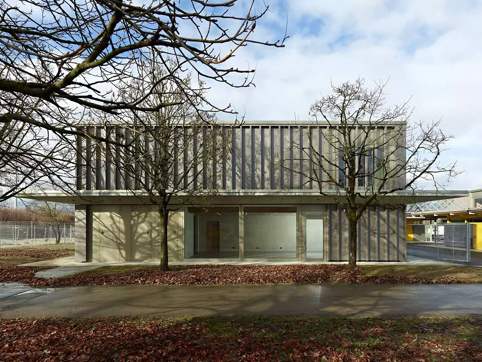 Façade S-E bâtiment Sud