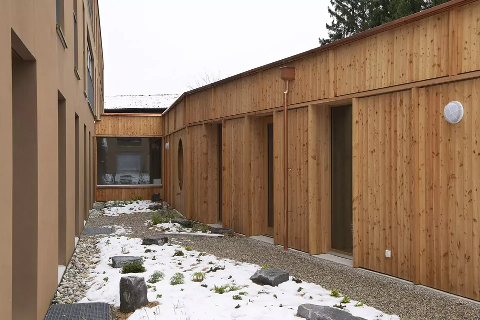 Vue extérieure facade sud