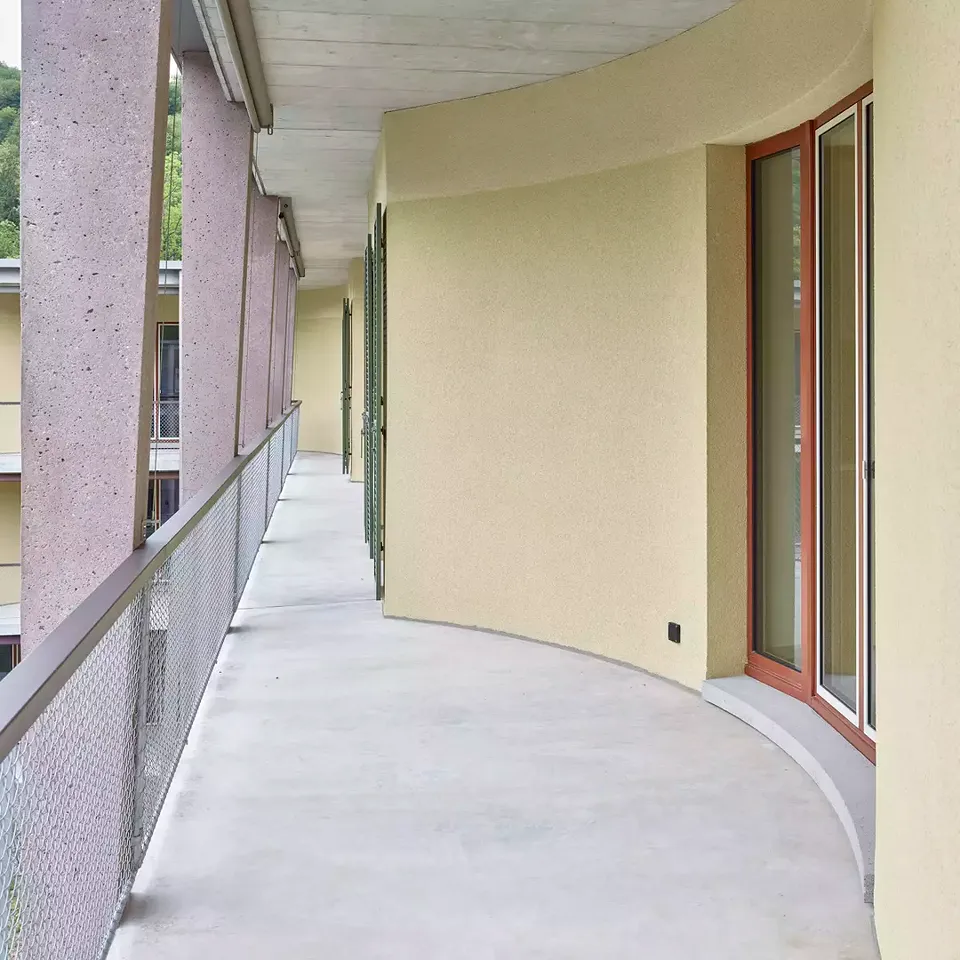 Gedeckter Aussenraum,