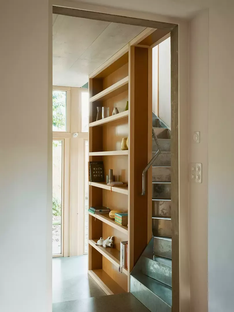 Treppe ins Obergeschoss