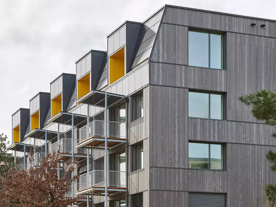 Fassade Eckansicht