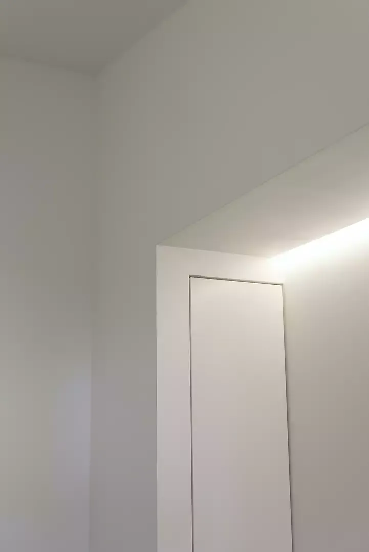 Détail niche de lit & rangement