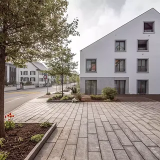 Immeuble de la banque à Oberstammheim