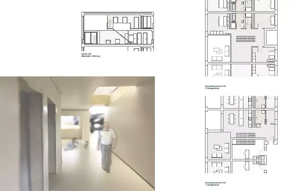 Beispiel Maisonettewohnung
