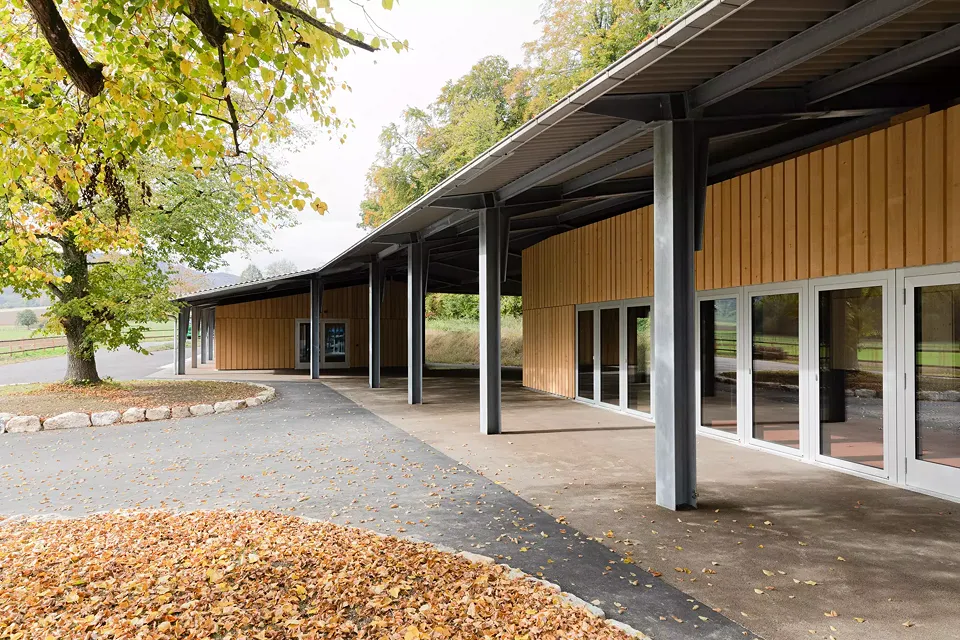 Eingangsbereich Schule/Werkstatt